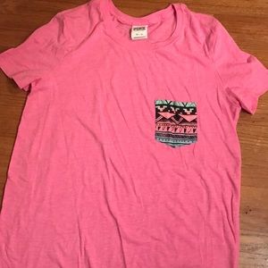 PINK pocket tee